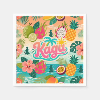 Kagu Tropical Tutti Frutti Serviette