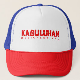 Kaguluhan Music Festival Rotes Logo Truckerkappe