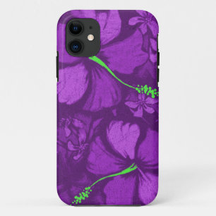 Kahala Hibiskus Hawaiian Lava Rock Illustration Case-Mate iPhone Hülle