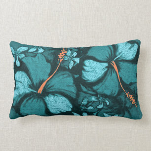 Kahala Hibiskus Hawaiian Tropical Lumbar Pillows Lendenkissen