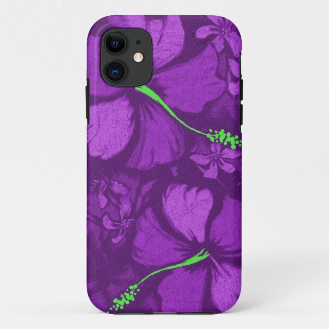 Kahala Hibiskus-hawaiische Case-Mate iPhone Hülle (Rückseite)