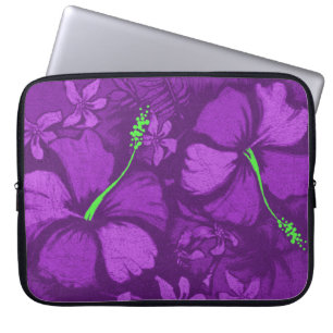 Kahala Hibiskus-hawaiische Laptopschutzhülle