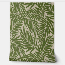 Kahanu Palms Hawaiianische Imitate Linen Texture- 