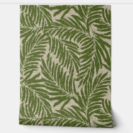 Kahanu Palms Hawaiianische Imitate Linen Texture-  Tapete