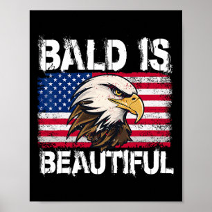 Kahl Ist Schön 4. Juli Unabhängigkeitstag Bal Poster