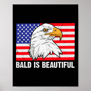 Kahl Ist Schön 4. Juli Unabhängigkeitstag Bal Poster
