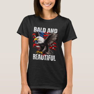 Kahl Und Schön 4. Juli Unabhängigkeitstag Ameri T-Shirt