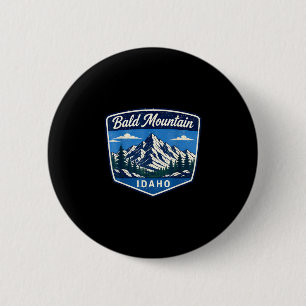 Kahler Berg Idaho Berg Wandern Outdoor Button