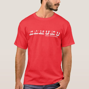 Kahuku roter Räuber-T - Shirt