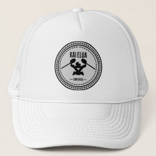 Kai Elua silbernes Logo Ausleger-2013% pipe% Truckerkappe