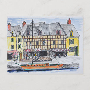 Kai Franklin, Saint-Goustan Auray, Bretagne Postkarte