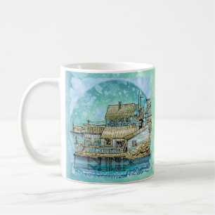 Kai-Szene-Tasse Kaffeetasse