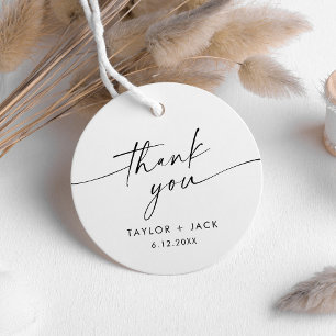 KAIA Minimalistische Hochzeitsgeschenkanhänger Geschenkanhänger
