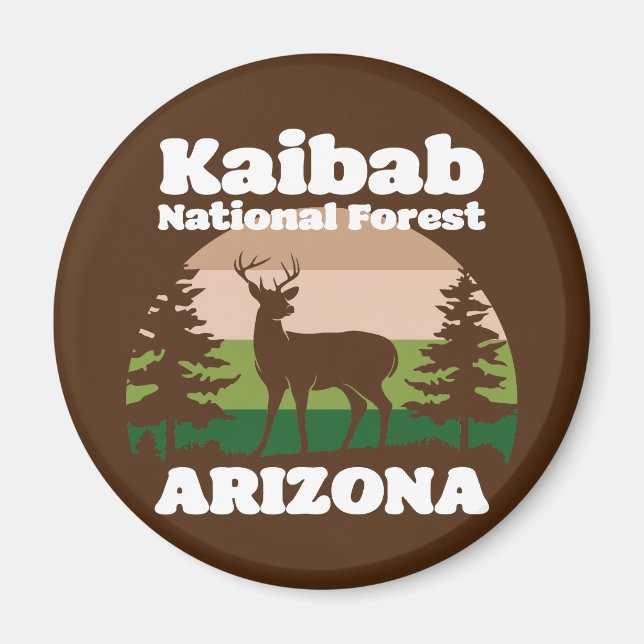Kaibab National Forest Arizona Magnet (Vorne)