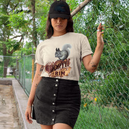 Kaibab Squirrel North Rim Lodge Tri-Blend Shirt