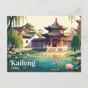 Kaifeng, China Postkarte