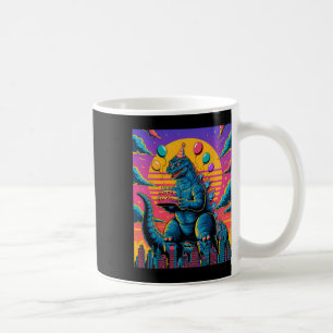 Kaiju Birthday Lloon und Cake Monster Movie Bday D Kaffeetasse