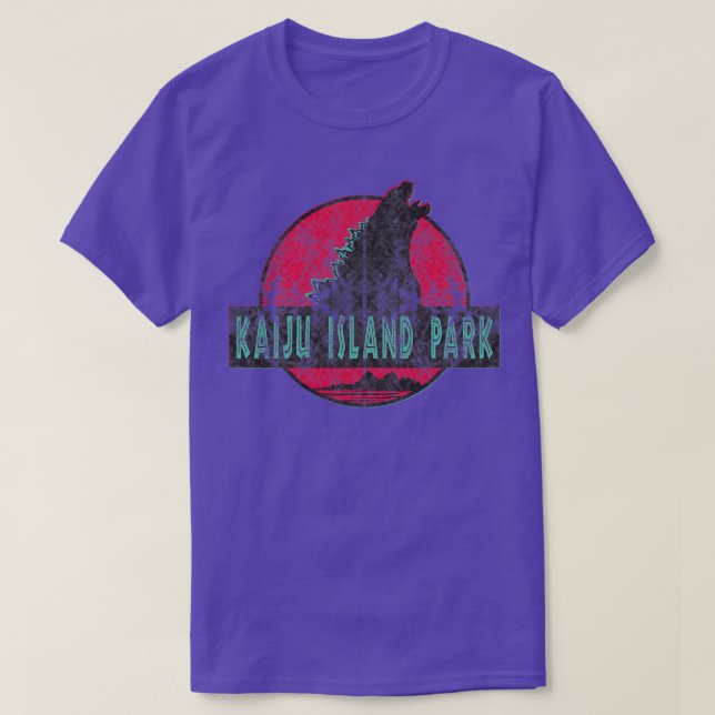 Kaiju Island Park in Not T-Shirt (Design vorne)