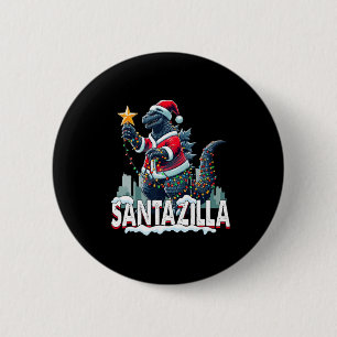 Kaiju Weihnachten Santazilla japanisches Monster D Button