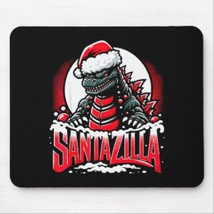 Kaiju-Weihnachten Santazilla japanisches Monster D Mousepad
