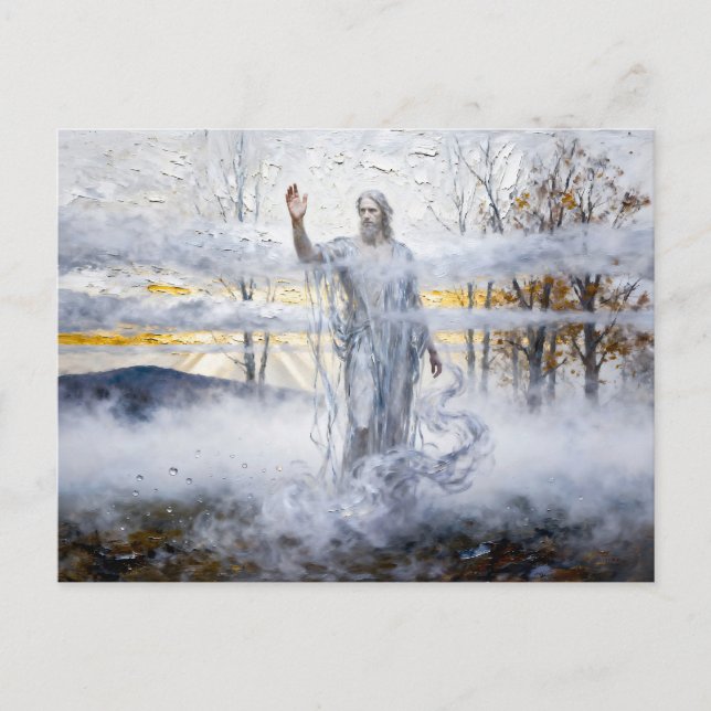 Kaikias God of the Northeast Wind and Mist from Gr Postkarte (Vorderseite)