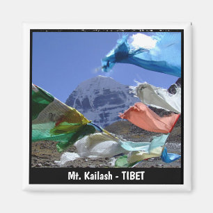 Kailash, Heiliger Berg, Tibet - Himalaya Magnet