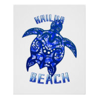 Kailua Beach Hawaii Vacation Tribal Turtle