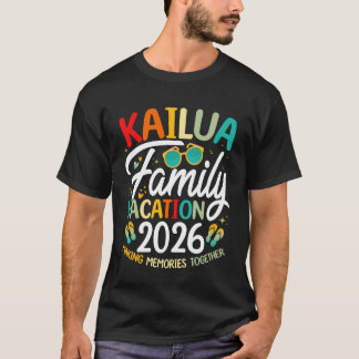 Kailua Hawaii Strand Familienurlaub 2026 passend  T-Shirt