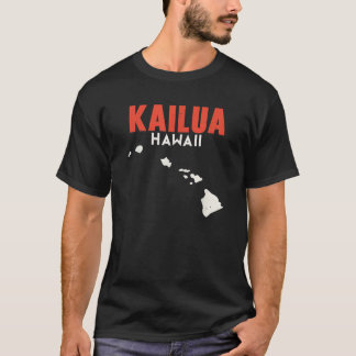 Kailua Hawaii USA Staat America Travel Hawaiian Ho T-Shirt