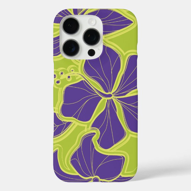Kailua-Hibiskus Hawaiian Oversiian Floral Case-Mate iPhone Hülle (Rückseite)
