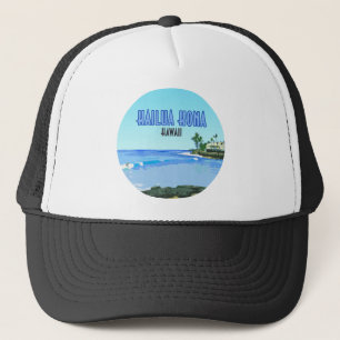 Kailua Kona Big Island Hawaii Vintag Truckerkappe