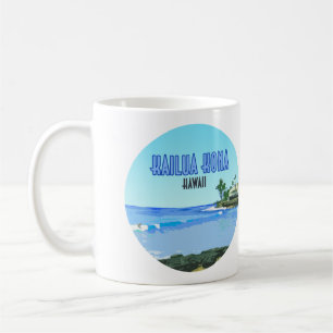Kailua Kona Big Island Hawaii Vintage Kaffeetasse