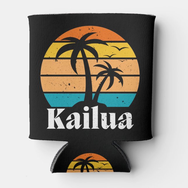 Kailua Retro Vintag Dosenkühler (Vorderseite)