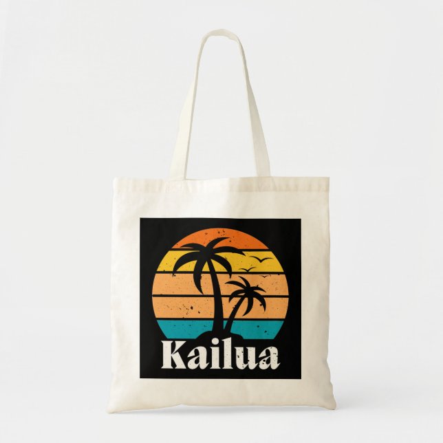 Kailua Retro Vintag Tragetasche (Vorne)