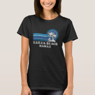Kailua-Strand Hawaii Familien-Sommerurlaub Vintage T-Shirt