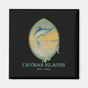 Kaimaninseln Fischen Liebhaber Magnet