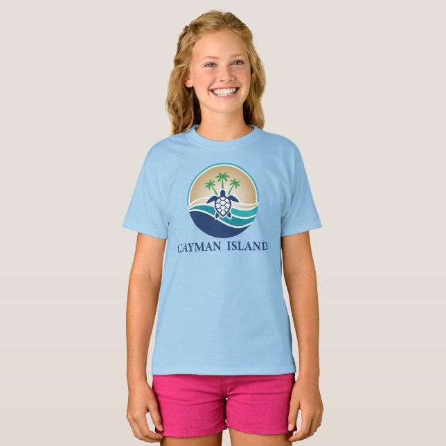 Kaimaninseln Karibik T-Shirt (Vorne ganz)
