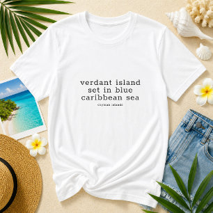 Kaimaninseln Nationalhymne Text T-Shirt