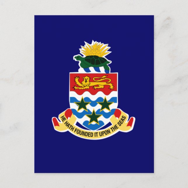 Kaimaninseln Postkarte (Vorderseite)