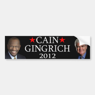 Kain/Gingrich Autoaufkleber
