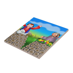 Kain und Abel Fliese