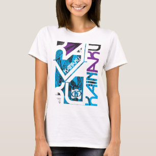 Kainaku Bella angepasster Spaghetti-Bügel T-Shirt