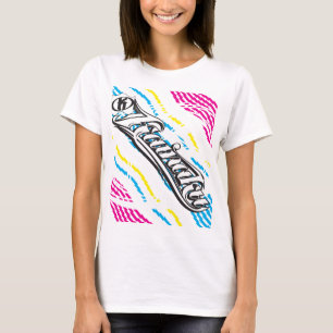 Kainaku Bella angepasster Spaghetti-Bügel T-Shirt