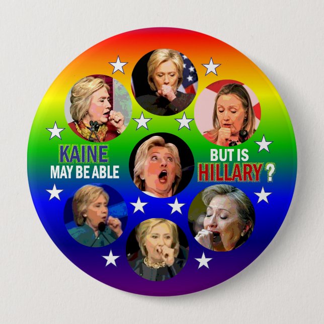 Kaine kann in der Lage sein… Button (Vorderseite)