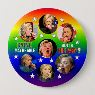Kaine kann in der Lage sein… Button