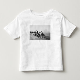 Kairo Ägypten, Kameljockeys Giza-Pyramiden (NR) 2 Kleinkind T-shirt