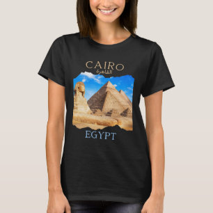 Kairo Ägypten Pyramiden Kairo' auf Arabisch Ägypti T-Shirt