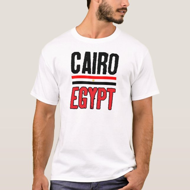 Kairo, Ägypten T-Shirt (Vorderseite)