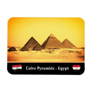 Kairo, ägyptische Pyramiden - Altes Ägypten /UNESC Magnet