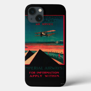 Kairo- - Bagdad- - Karatschi-Luft-Vintages Plakat Case-Mate iPhone Hülle